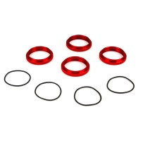 Losi Shock Adjuster Nut with O-Ring Aluminum: 1-5 4WD DBXL - LOS253009