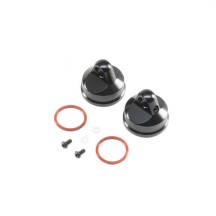Losi Shock Cap Aluminum Black (2): LST-2 LST 3XL-E - LOS343000