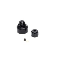 Losi Shock Cap Set Aluminum Black: Promoto-MX - LOS363001