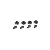 Losi Shock Ends & Cups (4) - LOSA5079