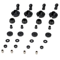 Losi Shock Plastics & Balls (4): 5IVE-T MINI WRC - LOSB2855