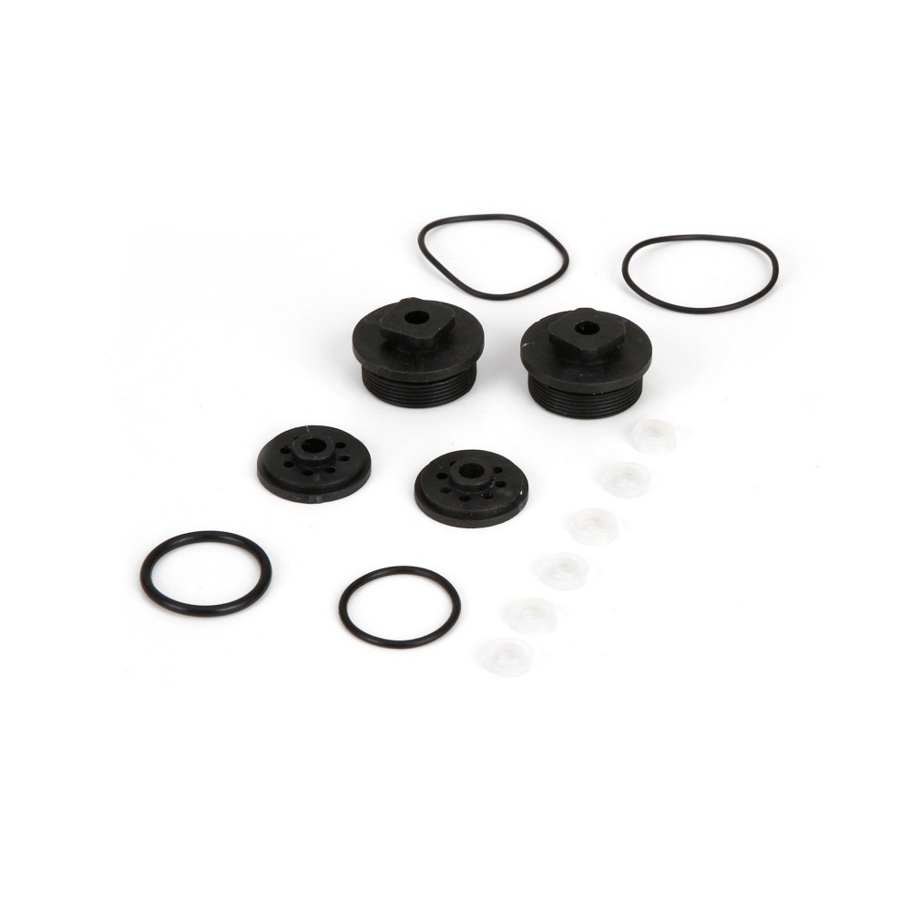 Kit juntas y separadores amortiguador 1-5 4WD Losi LOS253007
