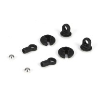 Losi Shock retainer: ball & cap set: mini 8ight - LOSB1916