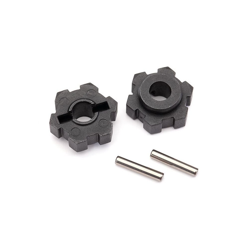 Traxxas hex Wheel hubs and 2.5x12 pins (2) TRX8956 Traxxas hex Wheel hubs and 2.5x12 pins (2) TRX8956