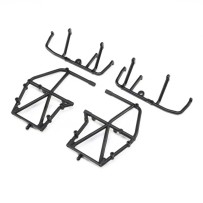 Losi Side Cage and Lower Bar Black: LMT - LOS241040