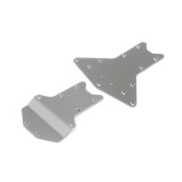 Losi Skid Plate Set Front Rear: LST 3XL-E - LOS241022