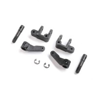 Losi Spindle Caster Block Front Axle Set: Mini JRX2 - LOS214021