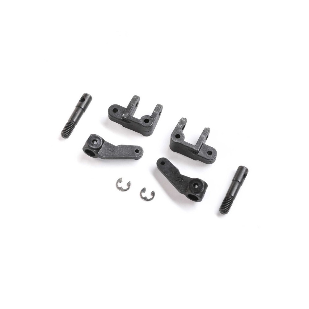 Losi Spindle Caster Block Front Axle Set: Mini JRX2 - LOS214021 Losi Spindle Caster Block Front Axle Set: Mini JRX2 - LOS214021