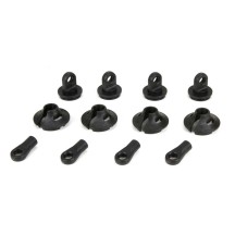 Losi Spring Cups-Clips-Shock Ends (2): MTXL-DBXL-E-DBXL 2.0 - LOS253006