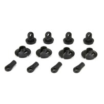 Losi Spring Cups-Clips-Shock Ends (2): MTXL-DBXL-E-DBXL 2.0 - LOS253006