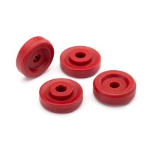 Traxxas Wheel washers red (4) TRX8957R