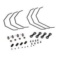 Losi Sway Bar Set and Hardware (3 Each Front and Rear): 5IVE-T MINI WRC - LOSB2562