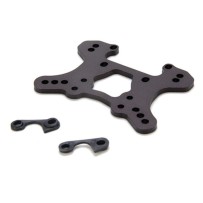 Losi Ten-t front shock tower & caps - LOSB2163
