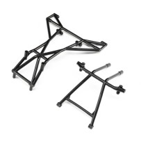 Losi Top and Upper Cage Bars Black: LMT - LOS241042