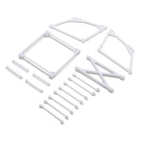 Losi Top Wing Mount Set White: 22S Sprint - LOS-2420