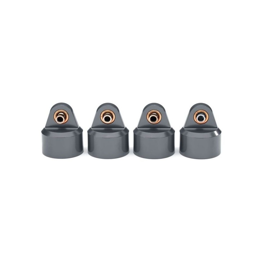 Traxxas gt-maxx shock caps aluminum gray-anodized (4) TRX8964-GRAY Traxxas gt-maxx shock caps aluminum gray-anodized (4) TRX8964-GRAY