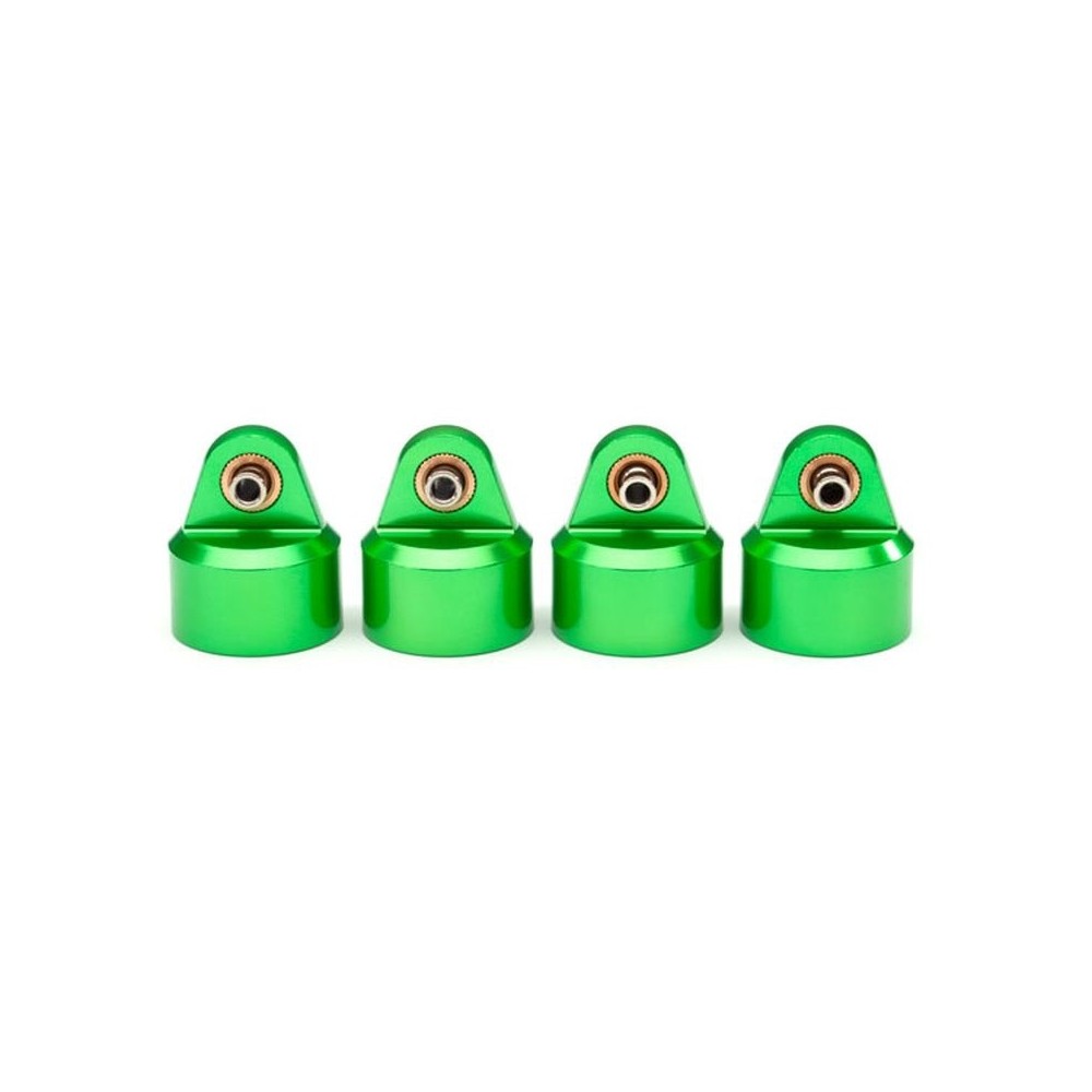 Traxxas gt-maxx shock aluminum green caps TRX8964G