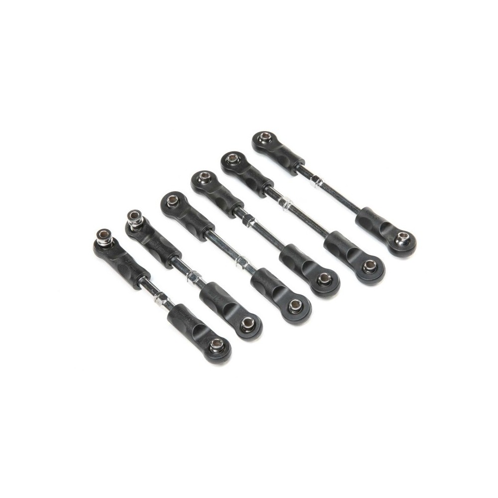 Losi Turnbuckle Set (6): DBXL-E-DBXL 2.0 - LOS251096 Losi Turnbuckle Set (6): DBXL-E-DBXL 2.0 - LOS251096