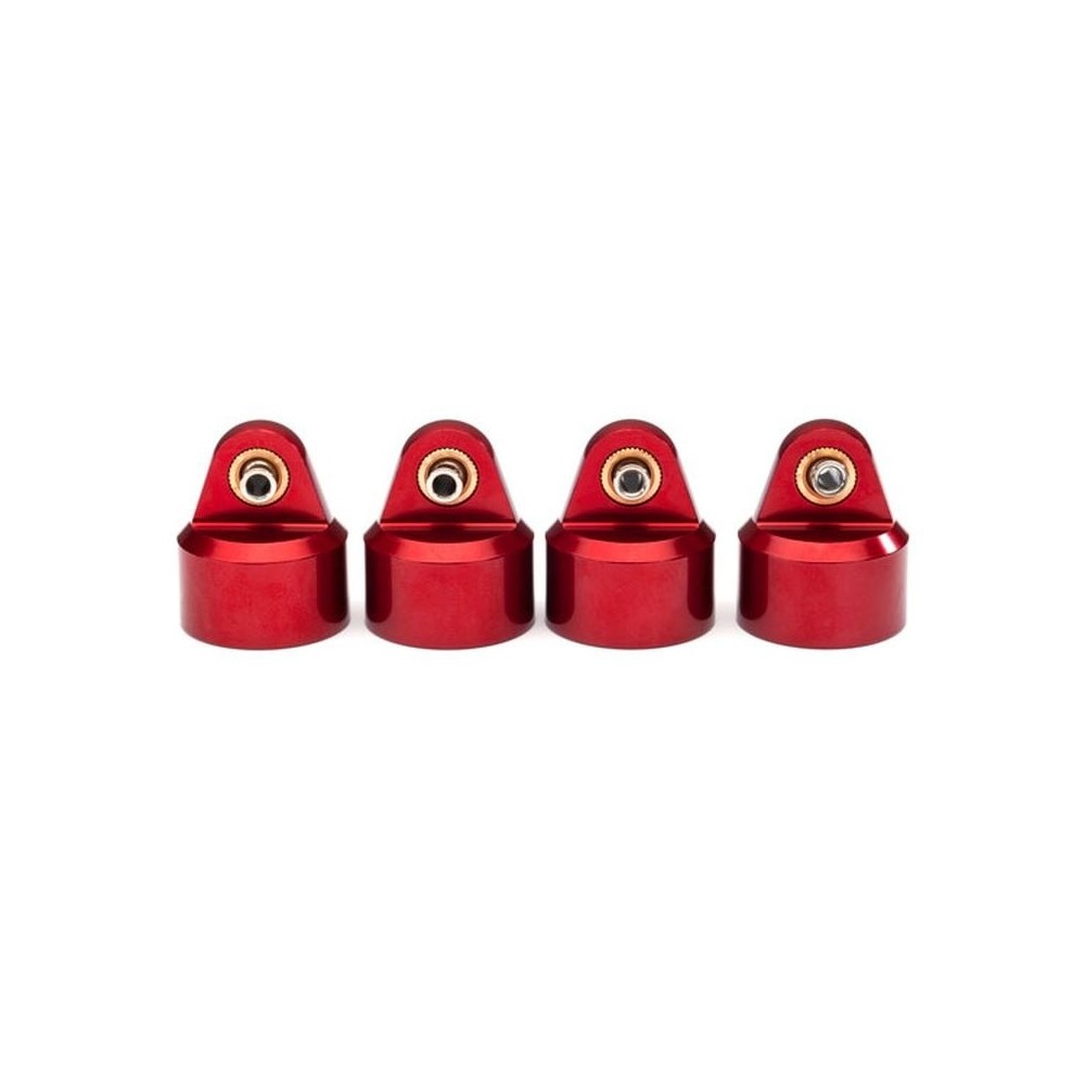 Traxxas gt-maxx red aluminum Shock caps TRX8964R Traxxas gt-maxx red aluminum Shock caps TRX8964R