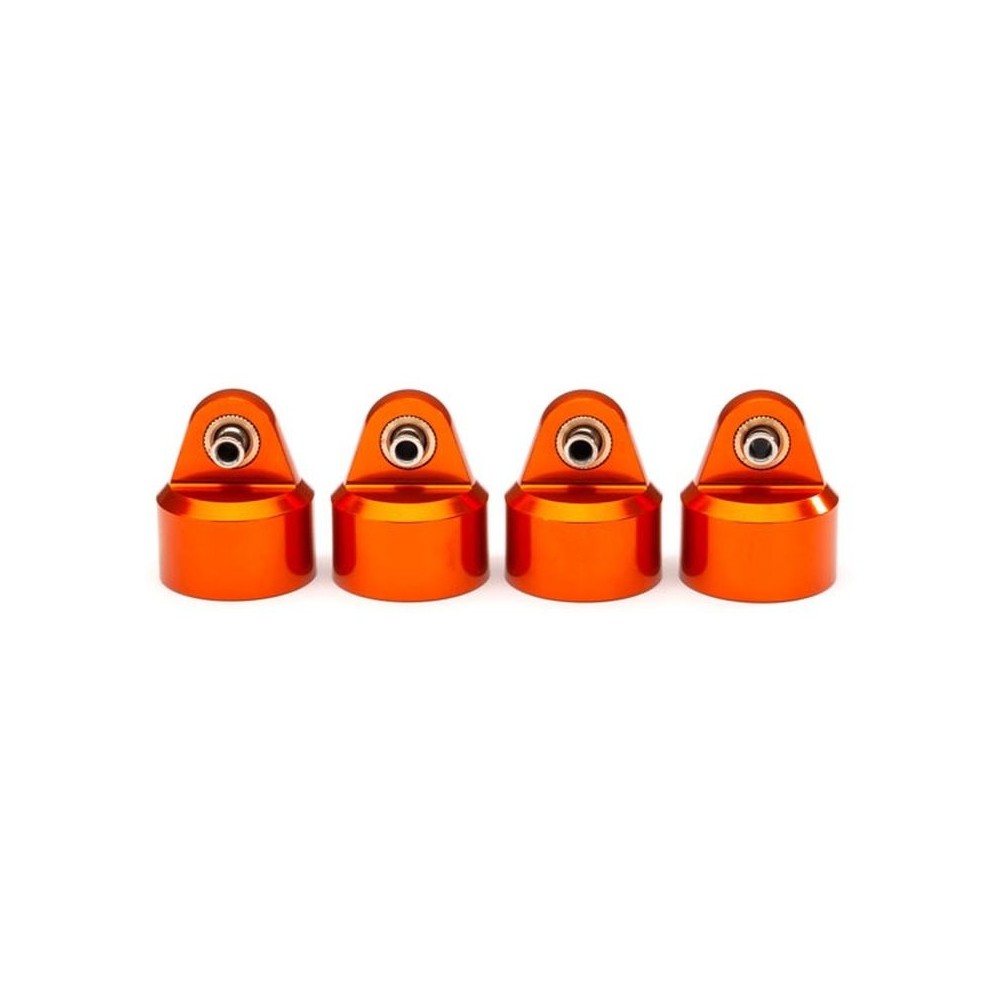 Traxxas gt-maxx orange Shock aluminum caps TRX8964T Traxxas gt-maxx orange Shock aluminum caps TRX8964T