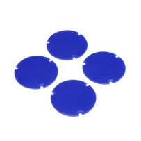 Losi Wheel Cover Set Blue: 22S Sprint - LOS-2889