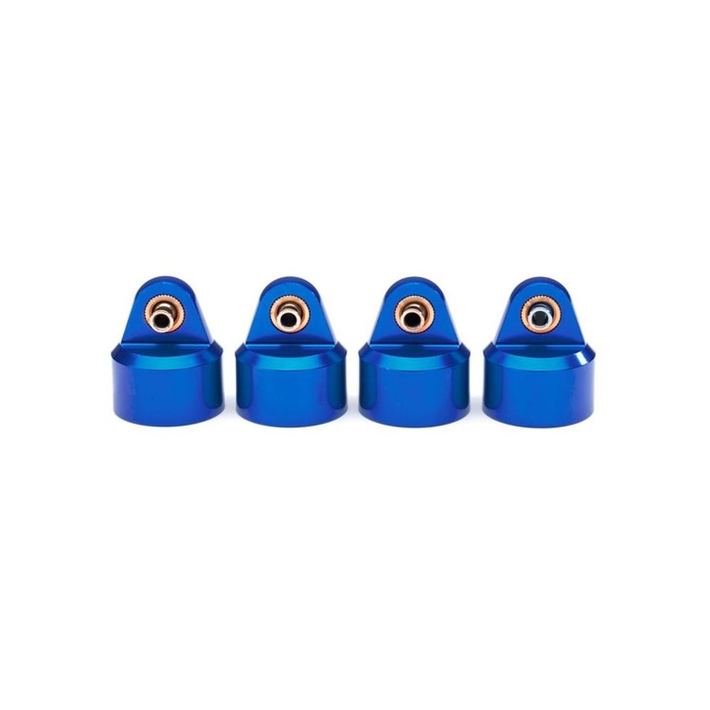 Traxxas gt-maxx blue aluminum Shock caps TRX8964X Traxxas gt-maxx blue aluminum Shock caps TRX8964X