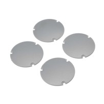 Losi Wheel Cover Set Silver: 22S Sprint - LOS-2891