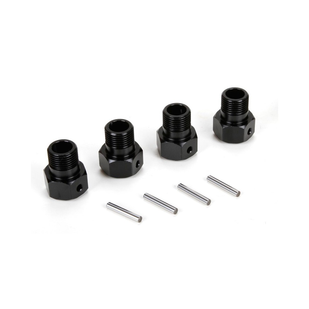 Hexágonos rueda negros MTXL DBXL Losi LOS252050 Hexágonos rueda negros MTXL DBXL Losi LOS252050