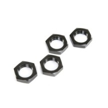 Losi Wheel Nuts Black (4): 5ive-T 2.0 - LOS252098