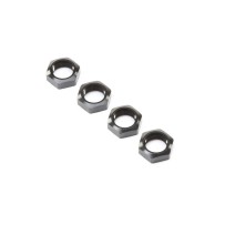 Losi Wheel Nuts Black (4): Super Baja Rey - LOS252078