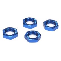 Losi Wheel Nuts Blue Anodized (4): 5IVE-T MINI WRC - LOSB3227