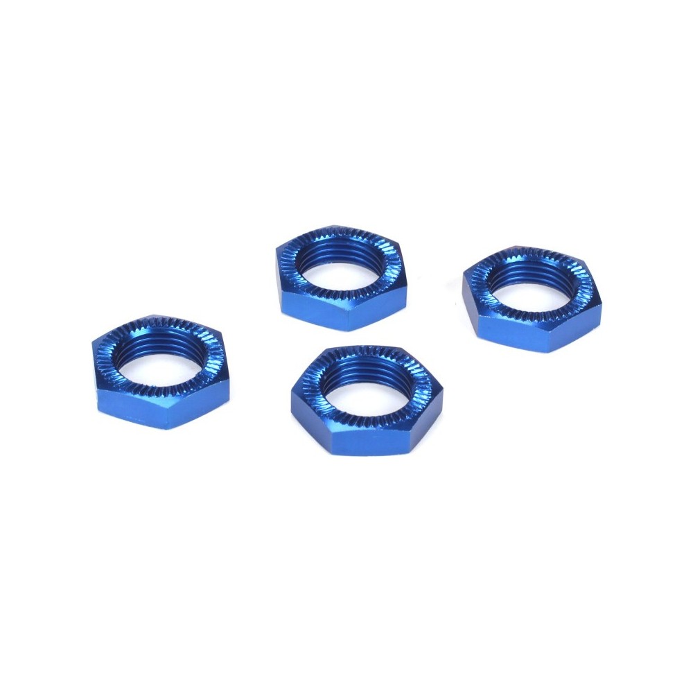Losi Wheel Nuts Blue Anodized (4): 5IVE-T MINI WRC - LOSB3227 Losi Wheel Nuts Blue Anodized (4): 5IVE-T MINI WRC - LOSB3227