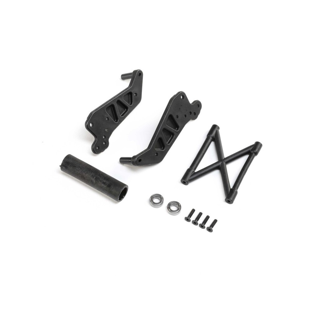 Barra Wheelie negra Losi LMT LOS241052