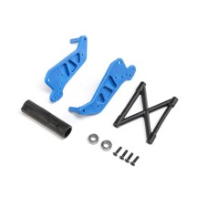 Barra Wheelie azul Losi LMT LOS241053