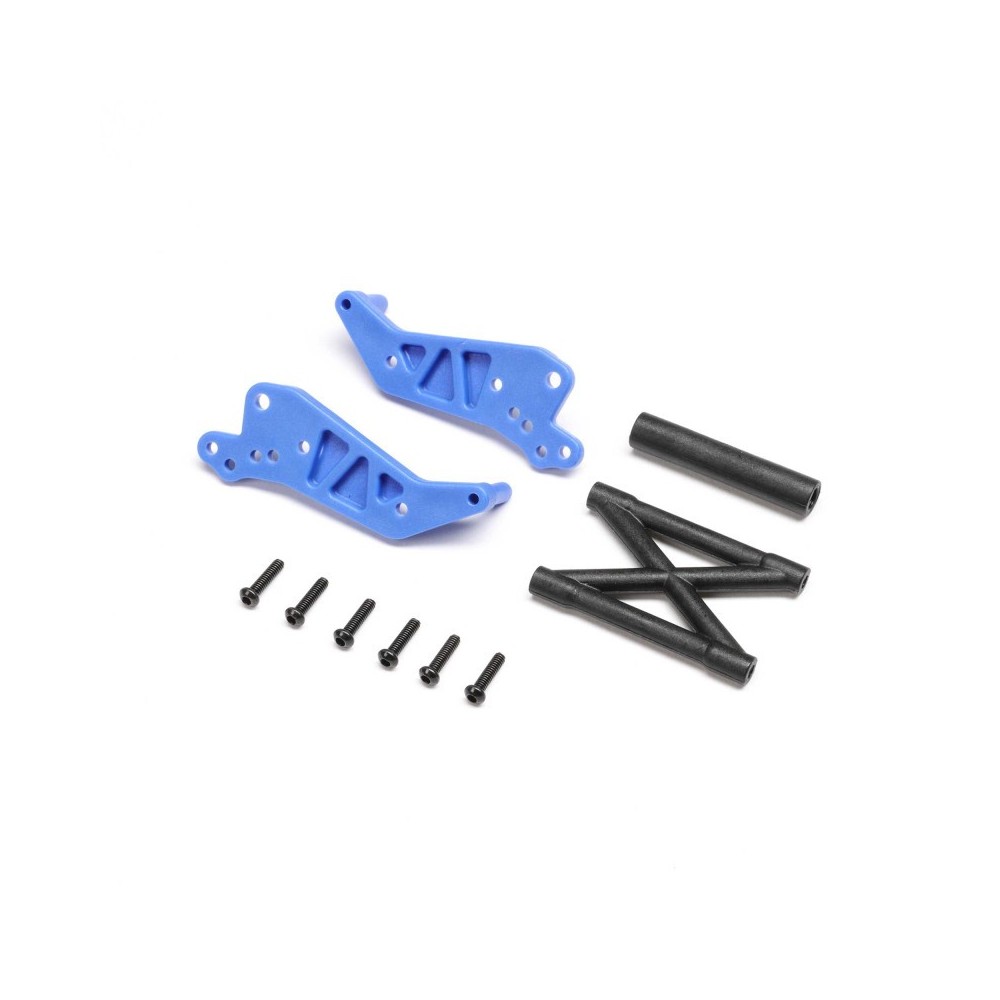 Barra Wheelie azul Losi Mini LMT LOS211046 Barra Wheelie azul Losi Mini LMT LOS211046