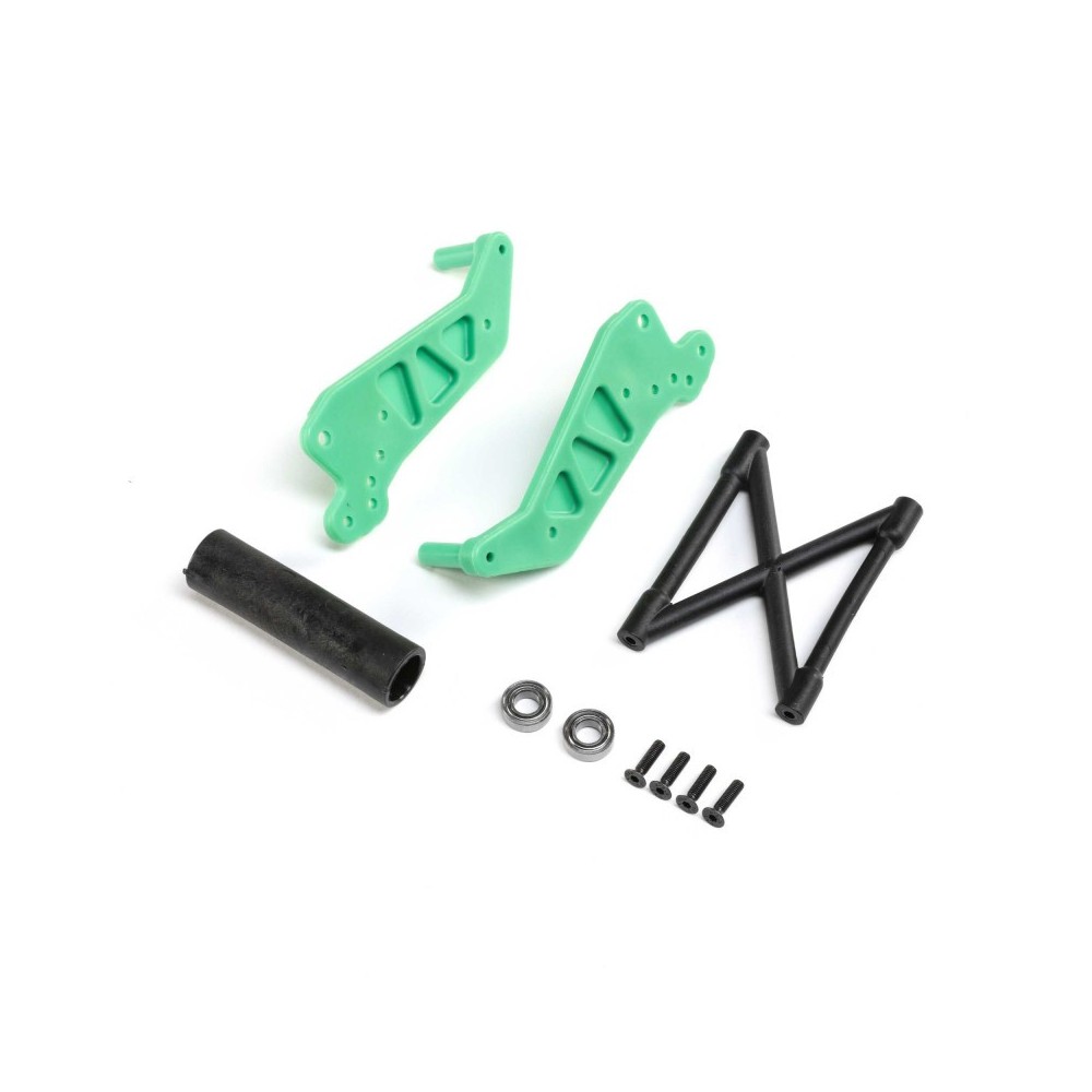 Barra Wheelie verde Losi LMT LOS241029 Barra Wheelie verde Losi LMT LOS241029