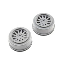 Losi Wheels Silver (2): Super Baja Rey - LOS45020