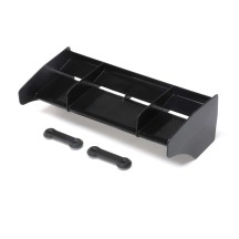 Alerón negro 8X 8XE 8XT Losi LOS240026