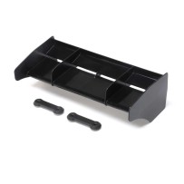Losi Wing Black: 8X 8XE 8XT - LOS240026