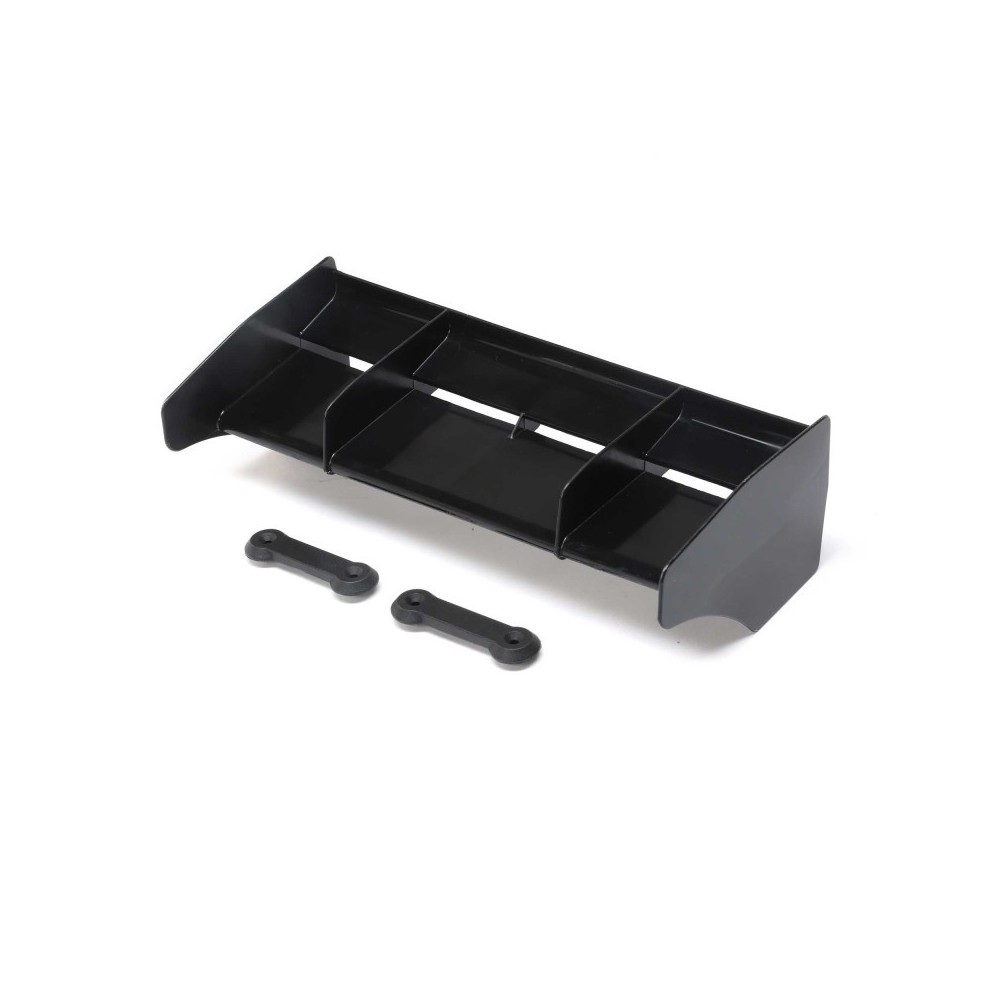Alerón negro 8X 8XE 8XT Losi LOS240026 Alerón negro 8X 8XE 8XT Losi LOS240026