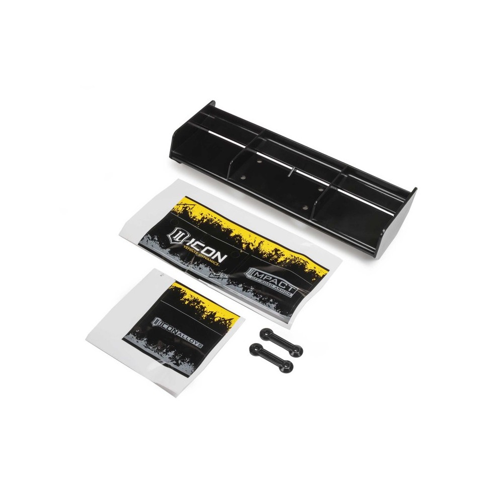 Alerón negro ICON DBXL 2.0 Losi LOS250053
