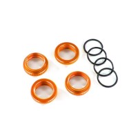 Retenedor muelle GT-Maxx aluminio naranja Traxxas TRX8968A