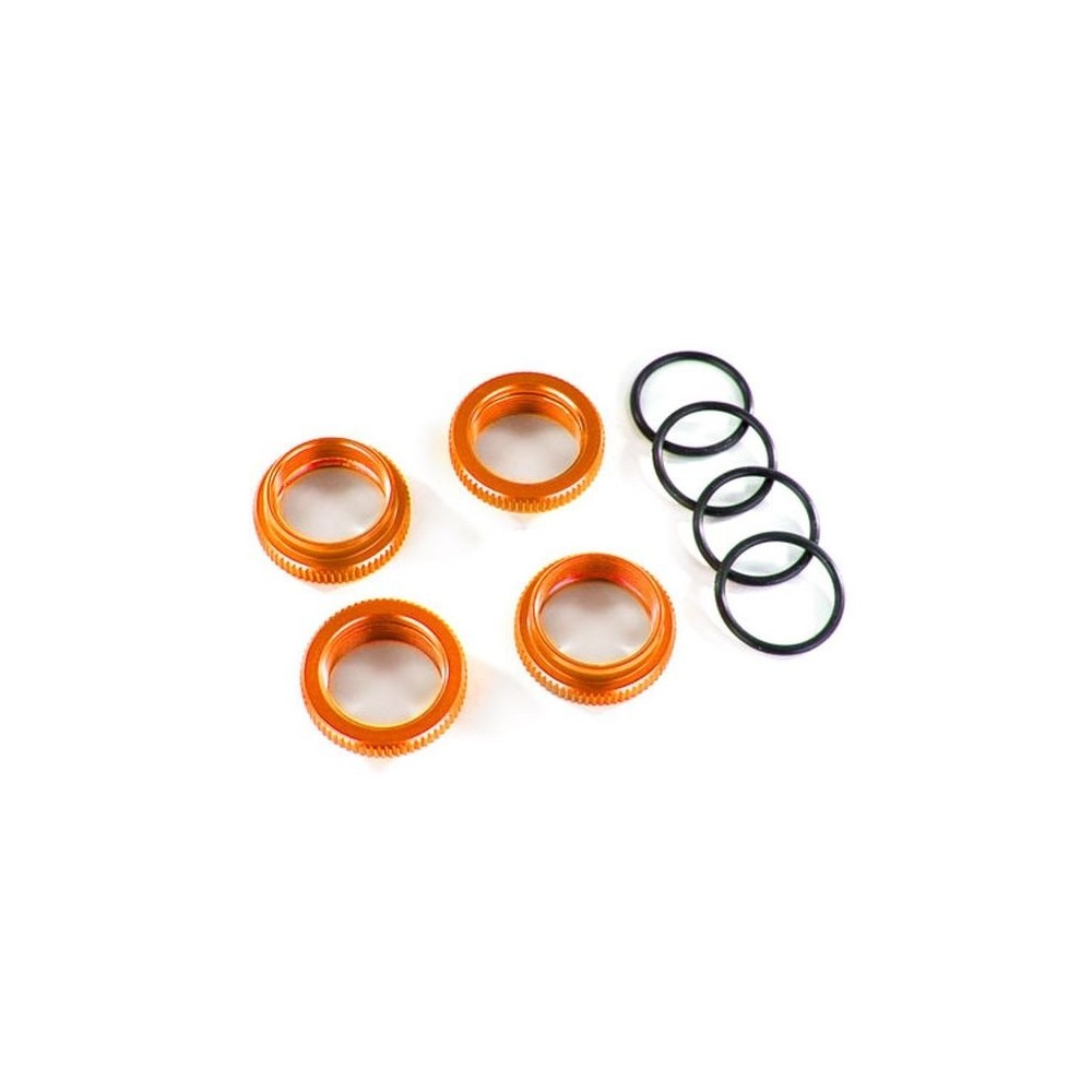 Retenedor muelle GT-Maxx aluminio naranja Traxxas TRX8968A Retenedor muelle GT-Maxx aluminio naranja Traxxas TRX8968A