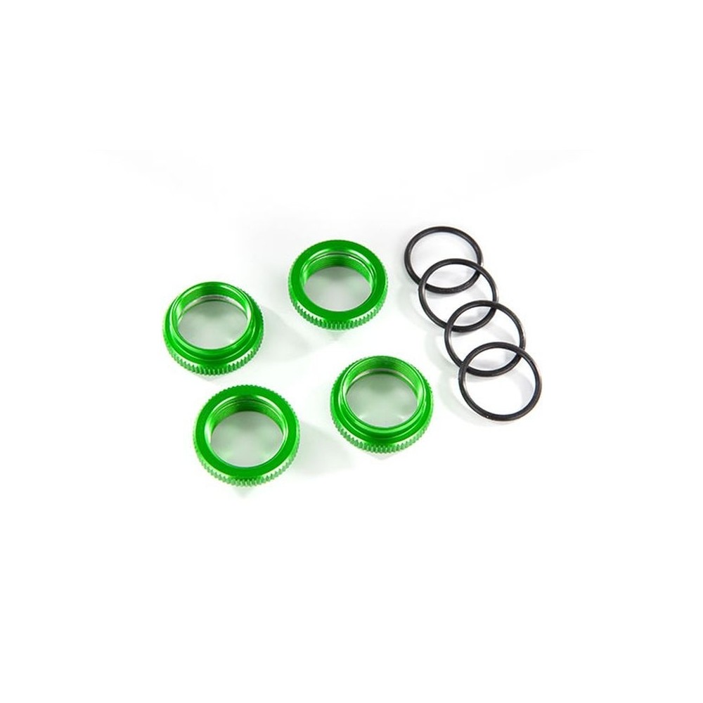 Retenedor muelle GT-Maxx aluminio verde Traxxas TRX8968G Retenedor muelle GT-Maxx aluminio verde Traxxas TRX8968G