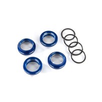 Retenedor muelle GT-Maxx aluminio azul Traxxas TRX8968X