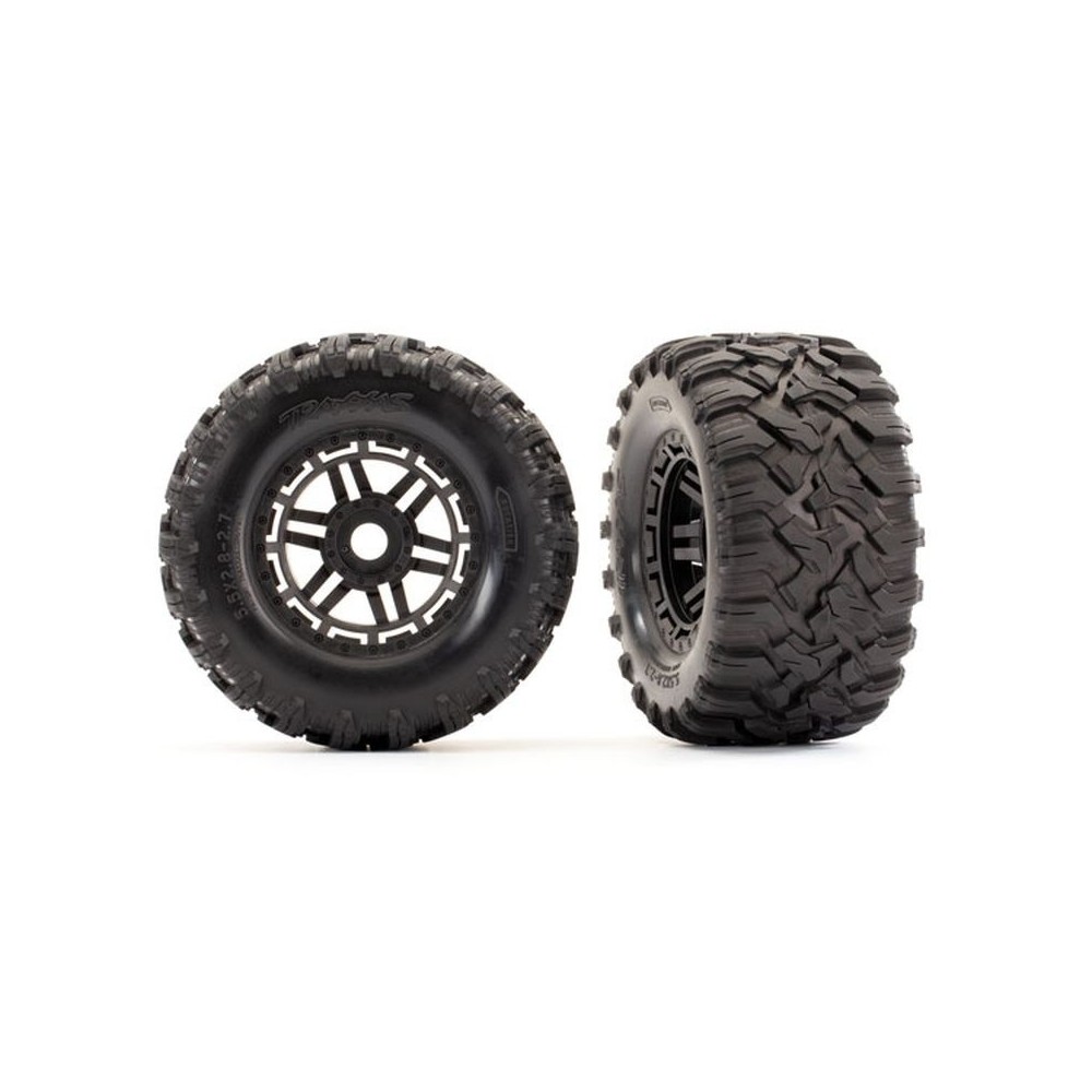 Ruedas montadas pegadas 2.8 Maxx todo terreno Traxxas TRX8972 Ruedas montadas pegadas 2.8 Maxx todo terreno Traxxas TRX8972