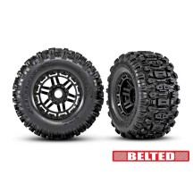 Ruedas Sledgehammer montadas negras Traxxas TRX8979