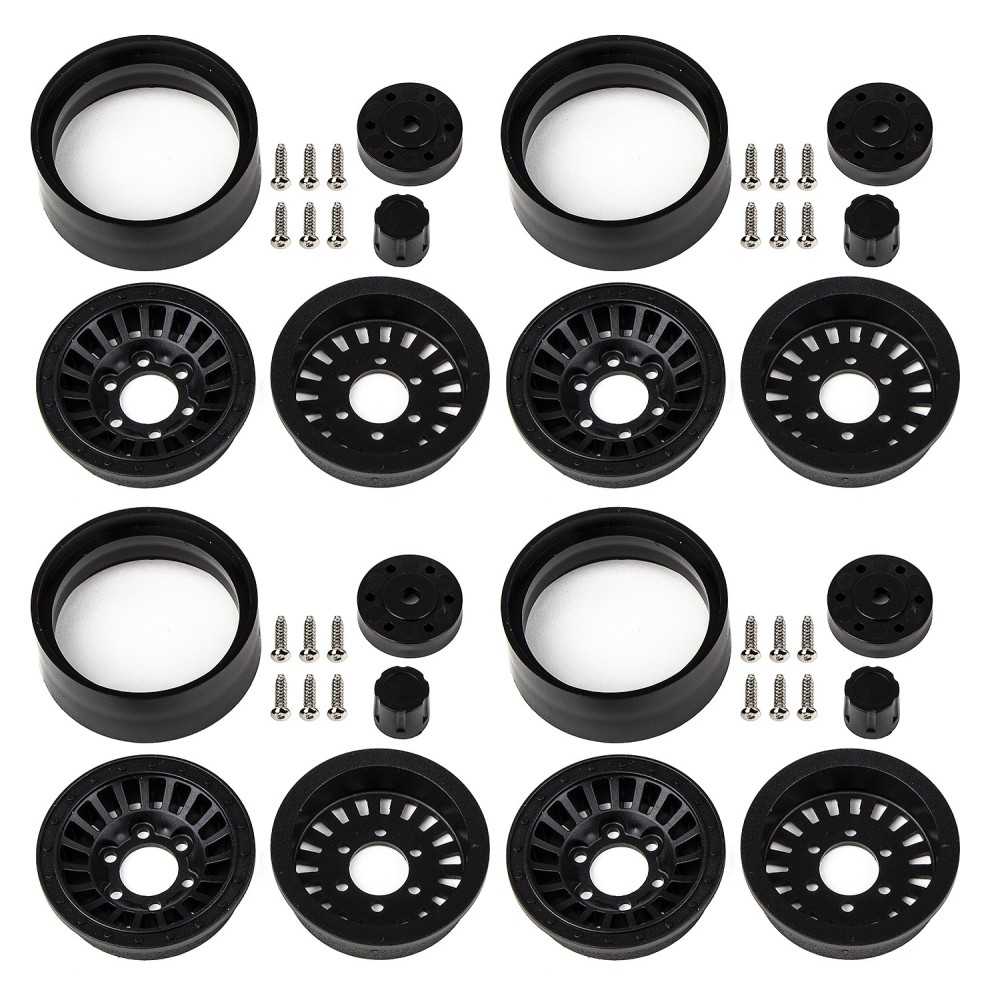 Element RC Enduro Urbine Wheels, 1.55", black AE42112 Element RC Enduro Urbine Wheels, 1.55", black AE42112