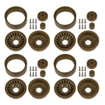 Element RC Enduro Urbine Wheels, 1.55", bronze color AE42113