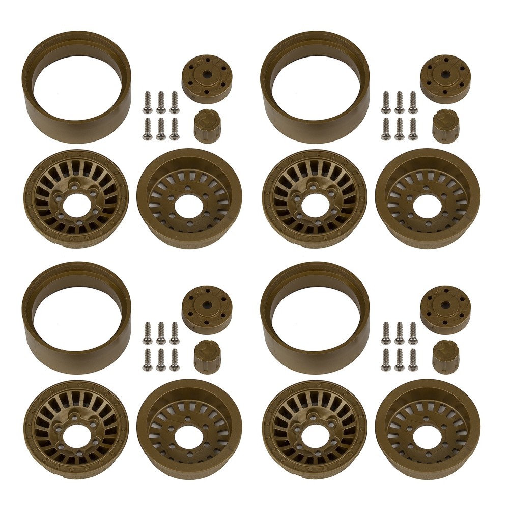 Element RC Enduro Urbine Wheels, 1.55", bronze color AE42113